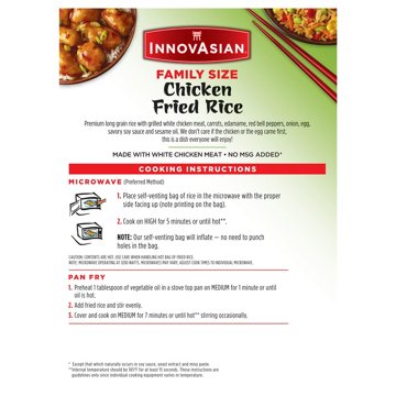 InnovAsian Frozen Chicken Fried Rice - Family-Size, 36 oz