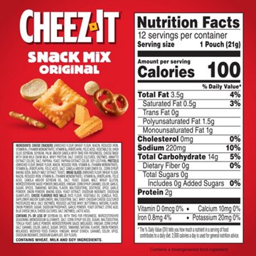Cheez-It Classic Snack Mix, 9 oz