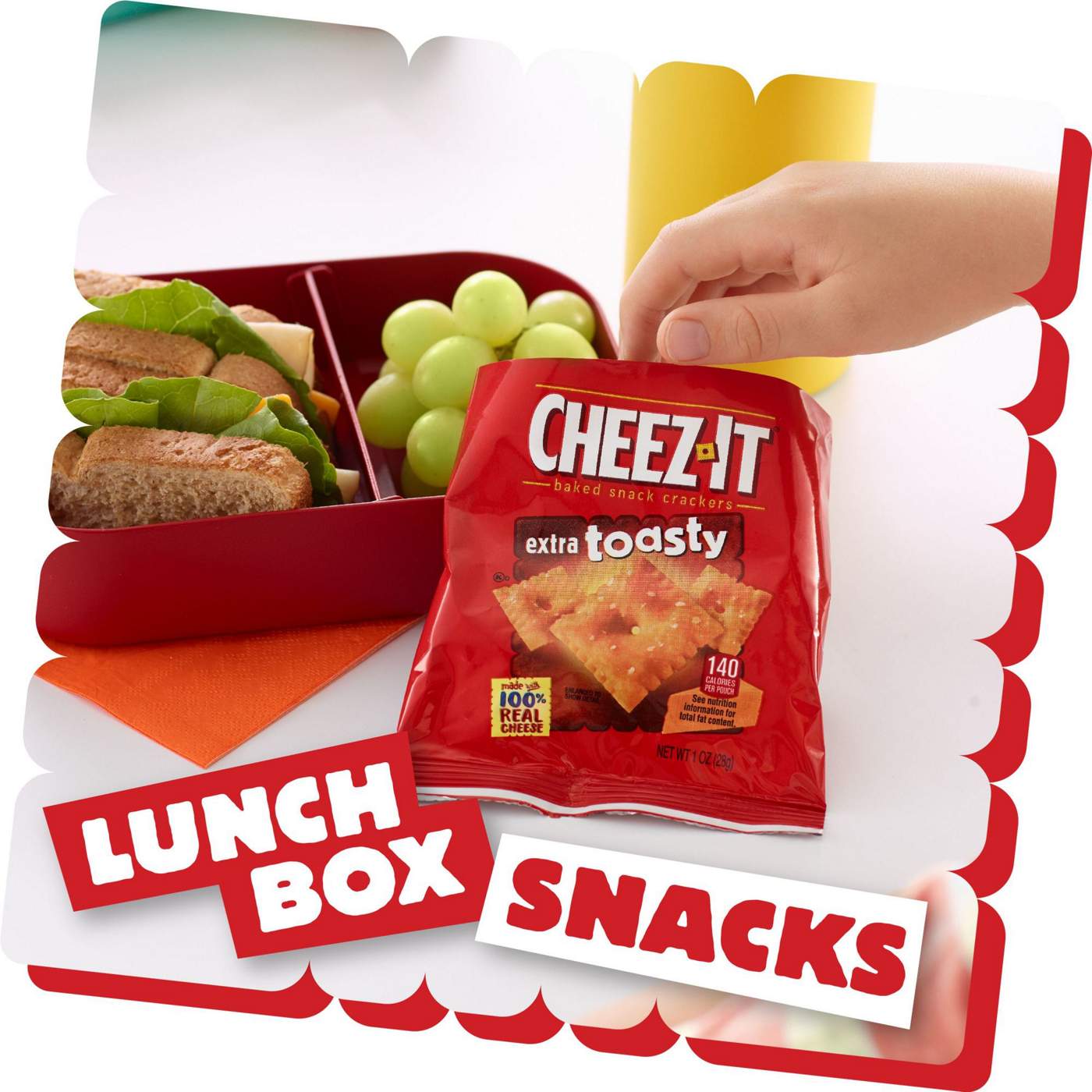 Cheez-It Extra Toasty Cheese Crackers; image 2 of 6