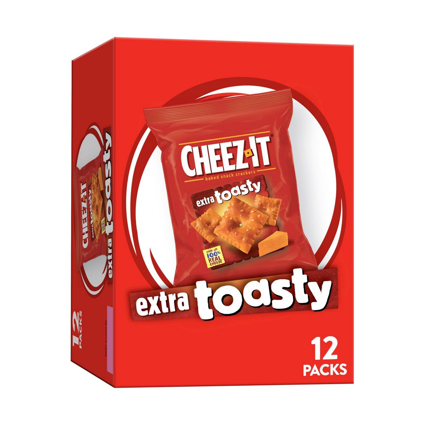 Cheez-It Extra Toasty Cheese Crackers; image 3 of 6