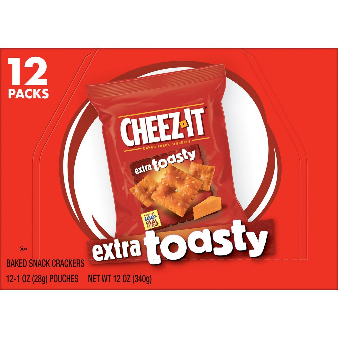 Cheez-It Extra Toasty Cheese Crackers; image 6 of 6