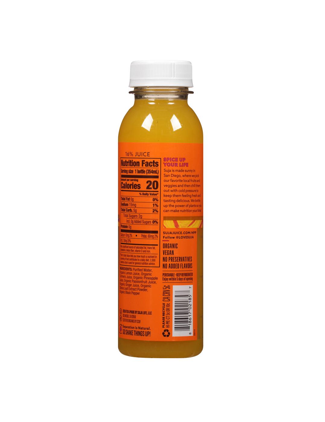 Suja Turmeric Love Organic Cold-Pressed Juice; image 2 of 2