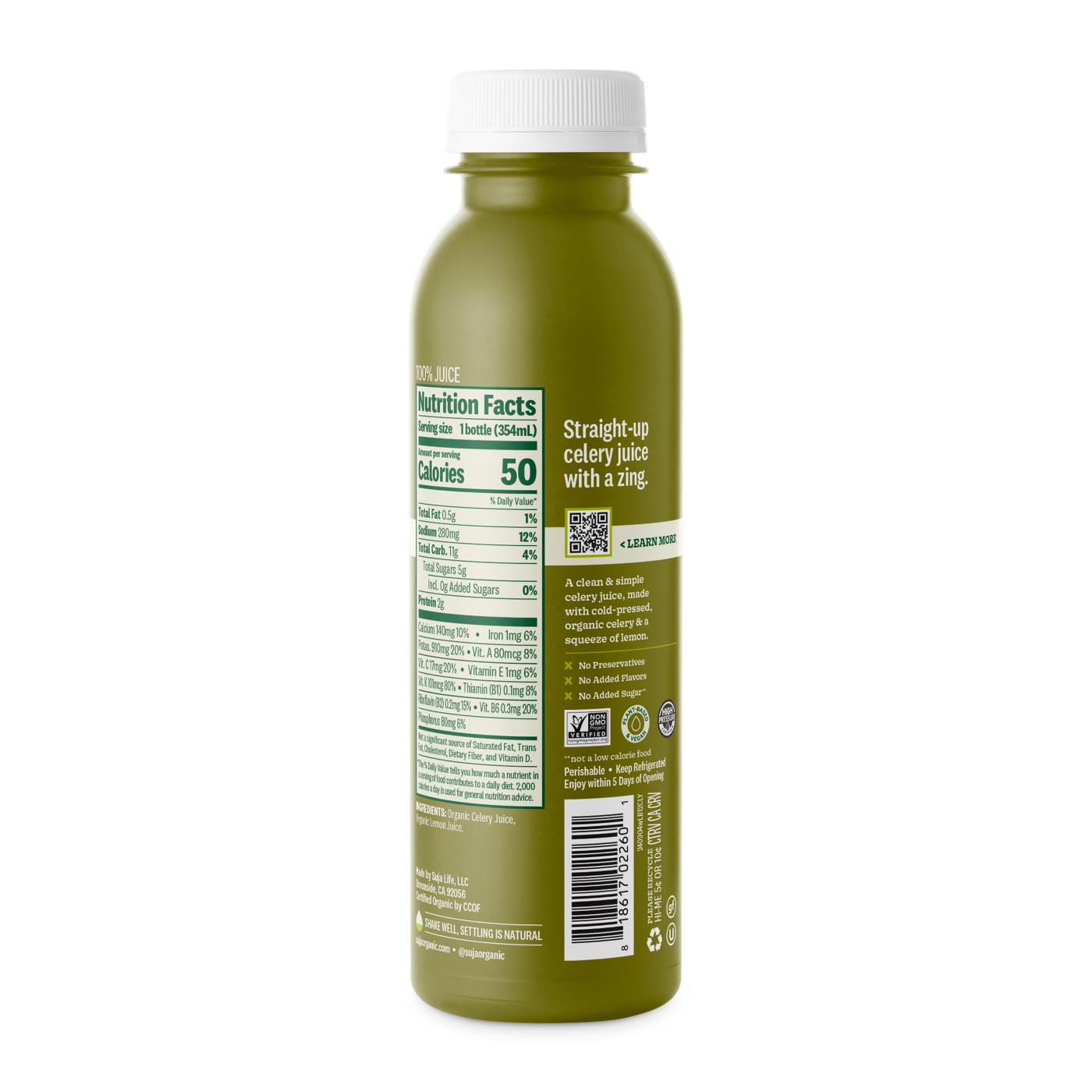 Suja Celery Organic ColdPressed Juice Shop Juice at HEB