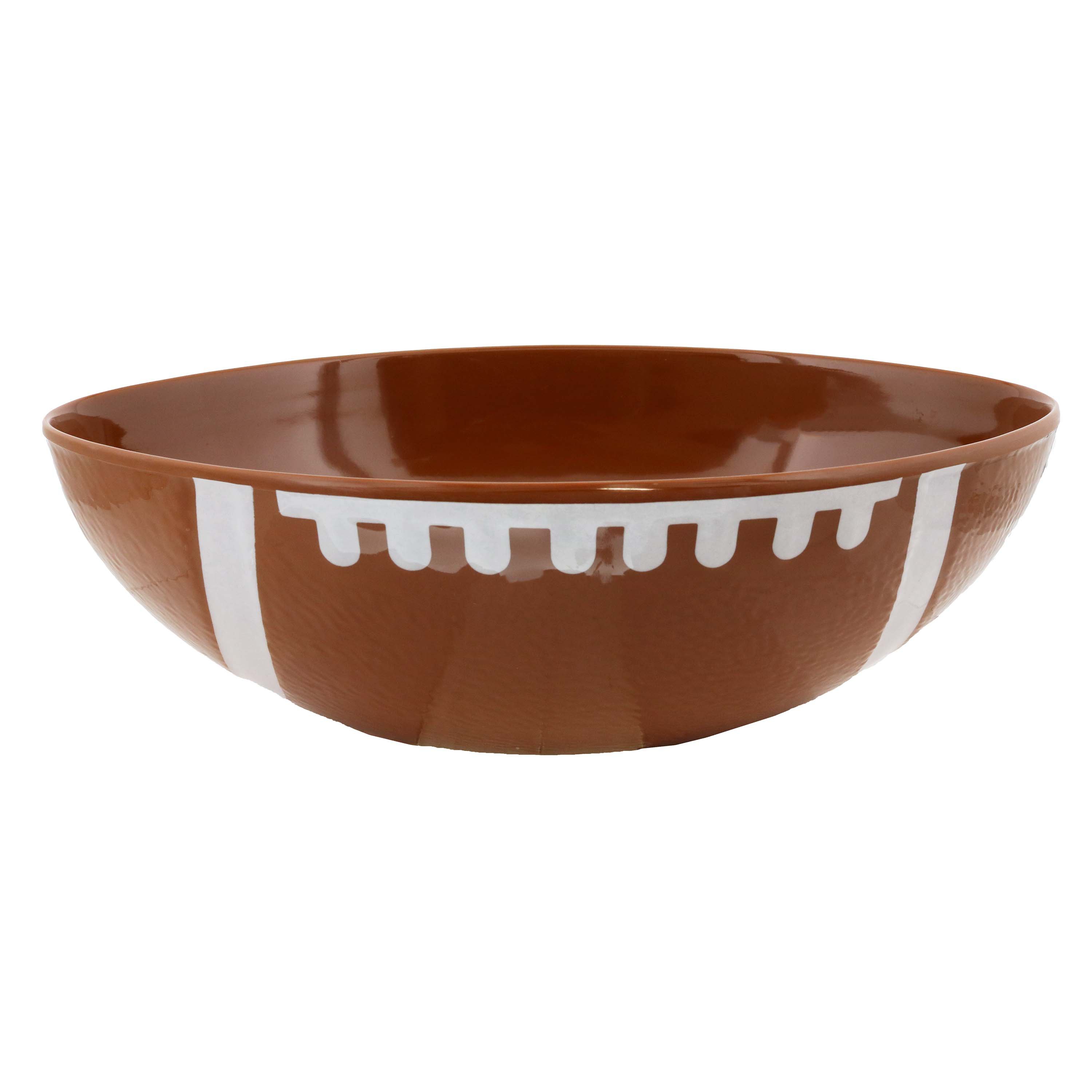 All About U Game Day Melamine Football Serving Bowl Shop Dishes at HEB