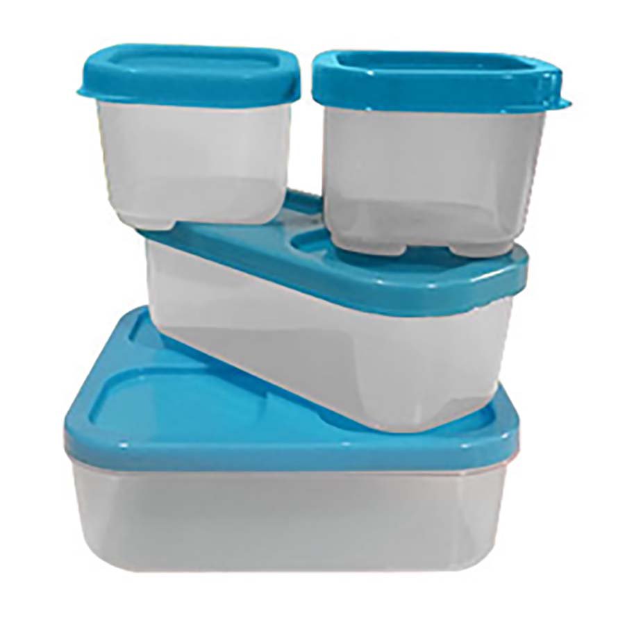Subzero 4pc Food Storage Kit Shop Lunch Boxes at HEB