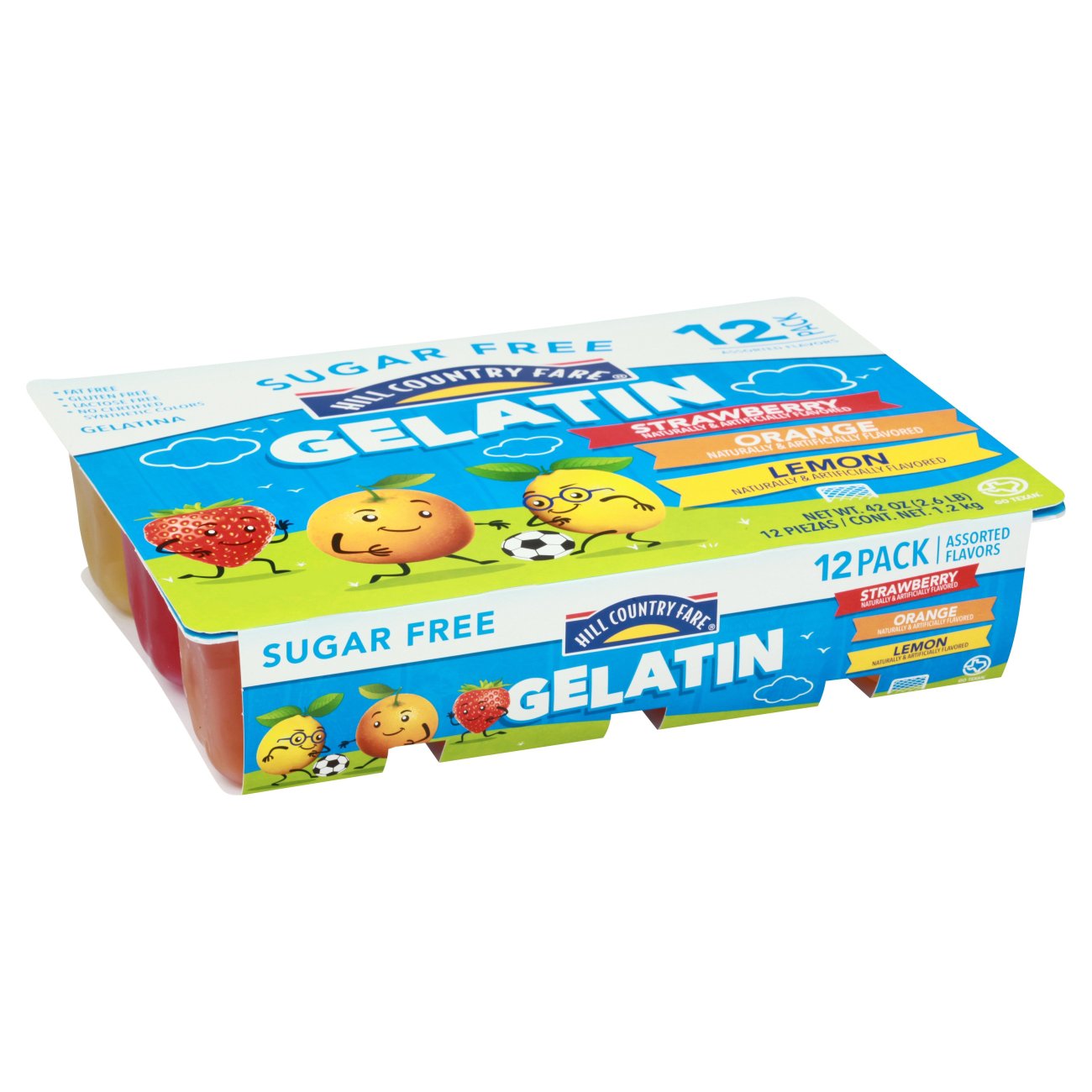 Kool-Aid Sugar Free Gelatin Snack Cups Variety Pack - Shop Pudding &  Gelatin at H-E-B