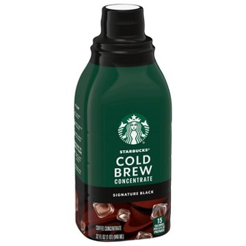 Starbucks Signature Black Cold Brew Coffee Concentrate