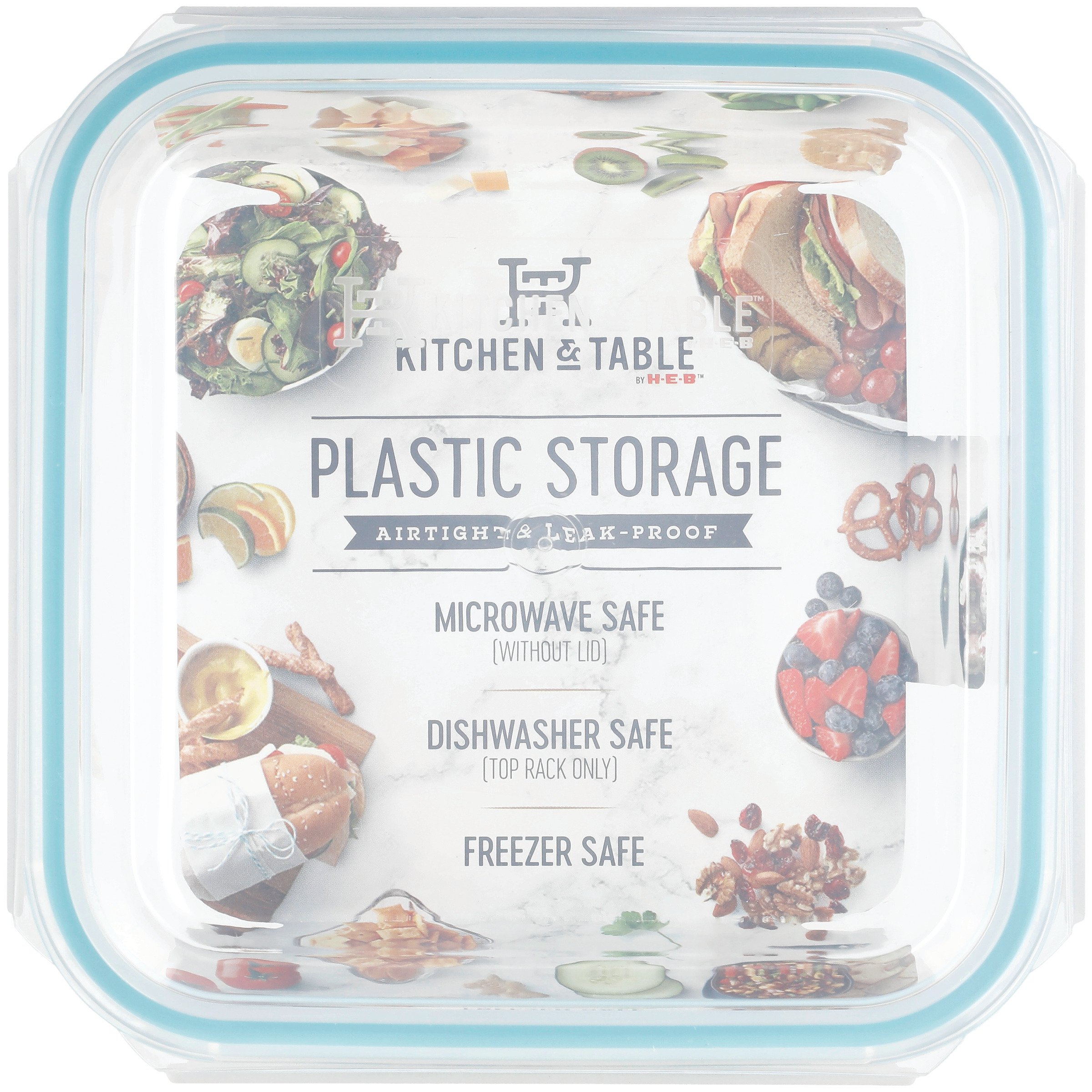 Kitchen & Table by HEB Airtight & Leak Proof Plastic Food Storage