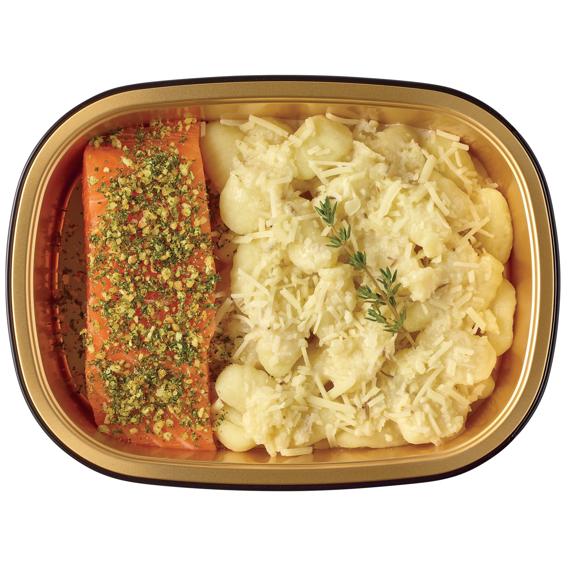 Meal Simple by H-E-B Salmon & Lemon Cream Gnocchi, 13.7 oz