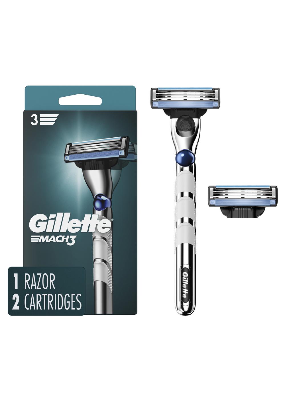 Gillette Mach3 3D Razor + 2 Blade Refills; image 2 of 11