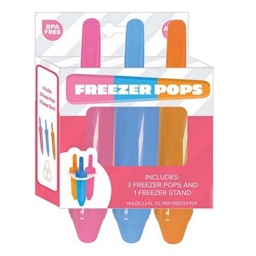 Evriholder Freezer Pops Moulds, 3 pk