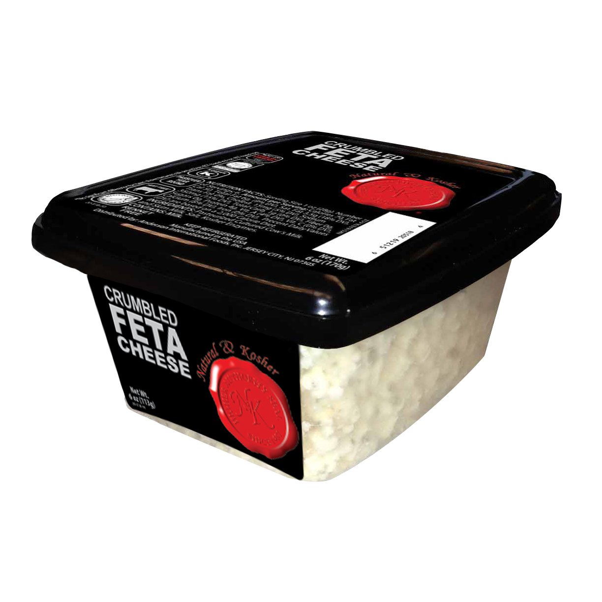 Natural & Kosher Feta Cheese Crumbled Shop Cheese at HEB