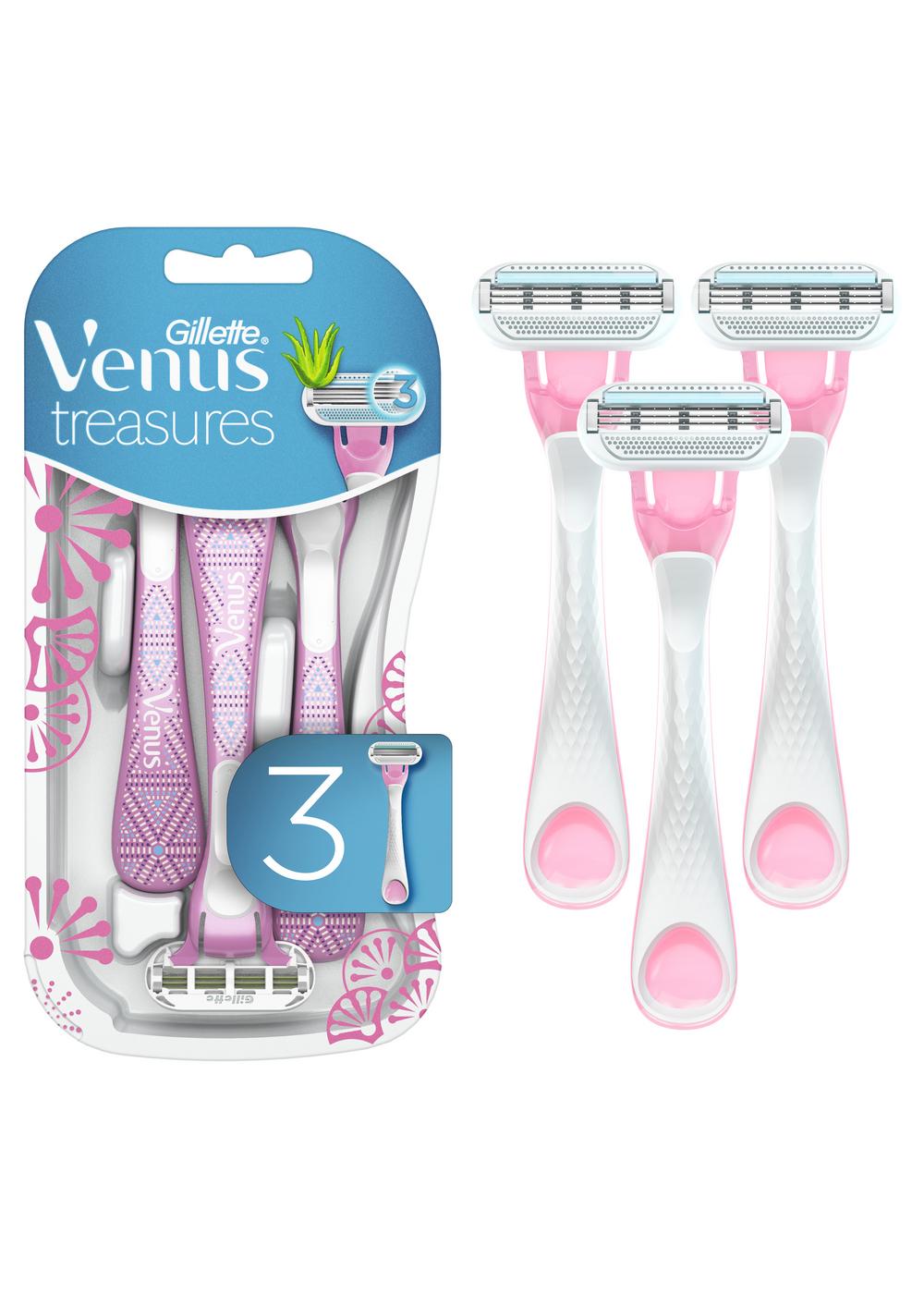 Gillette Venus Treasures Disposable Razors; image 5 of 9