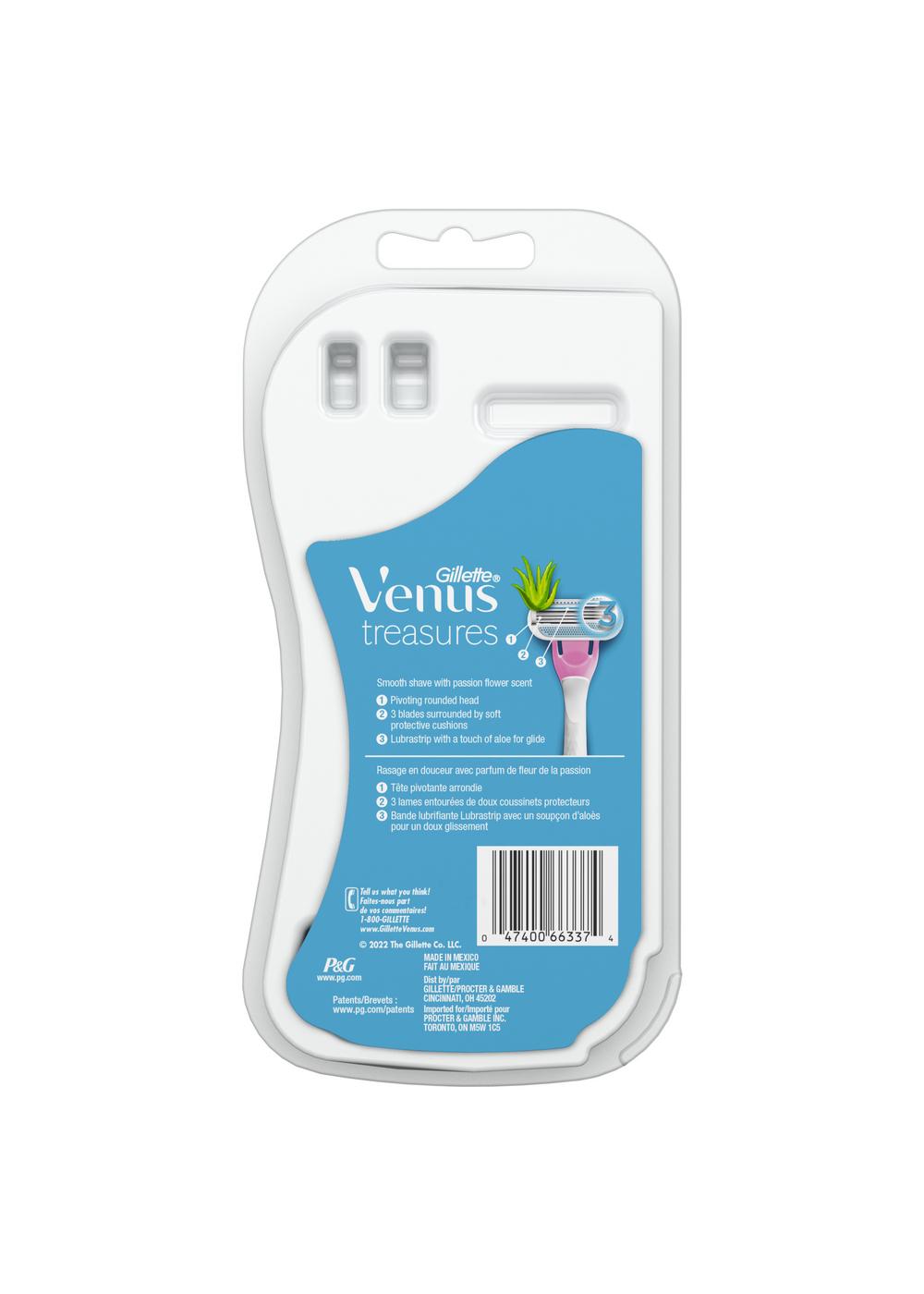 Gillette Venus Treasures Disposable Razors; image 8 of 9