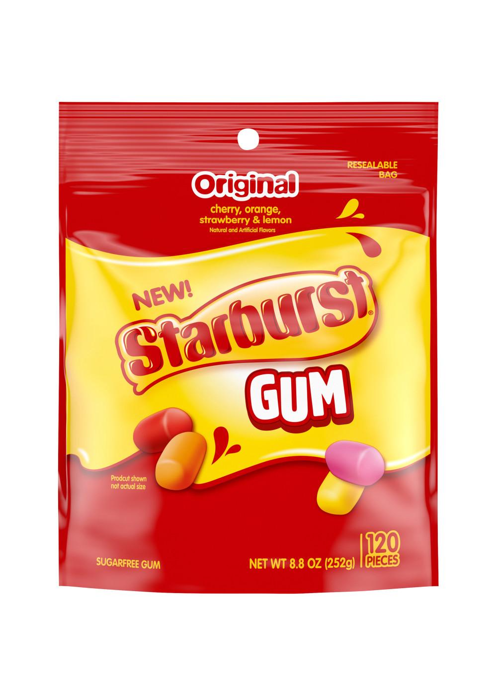 Starburst Original Sugarfree Chewing Gum; image 1 of 6