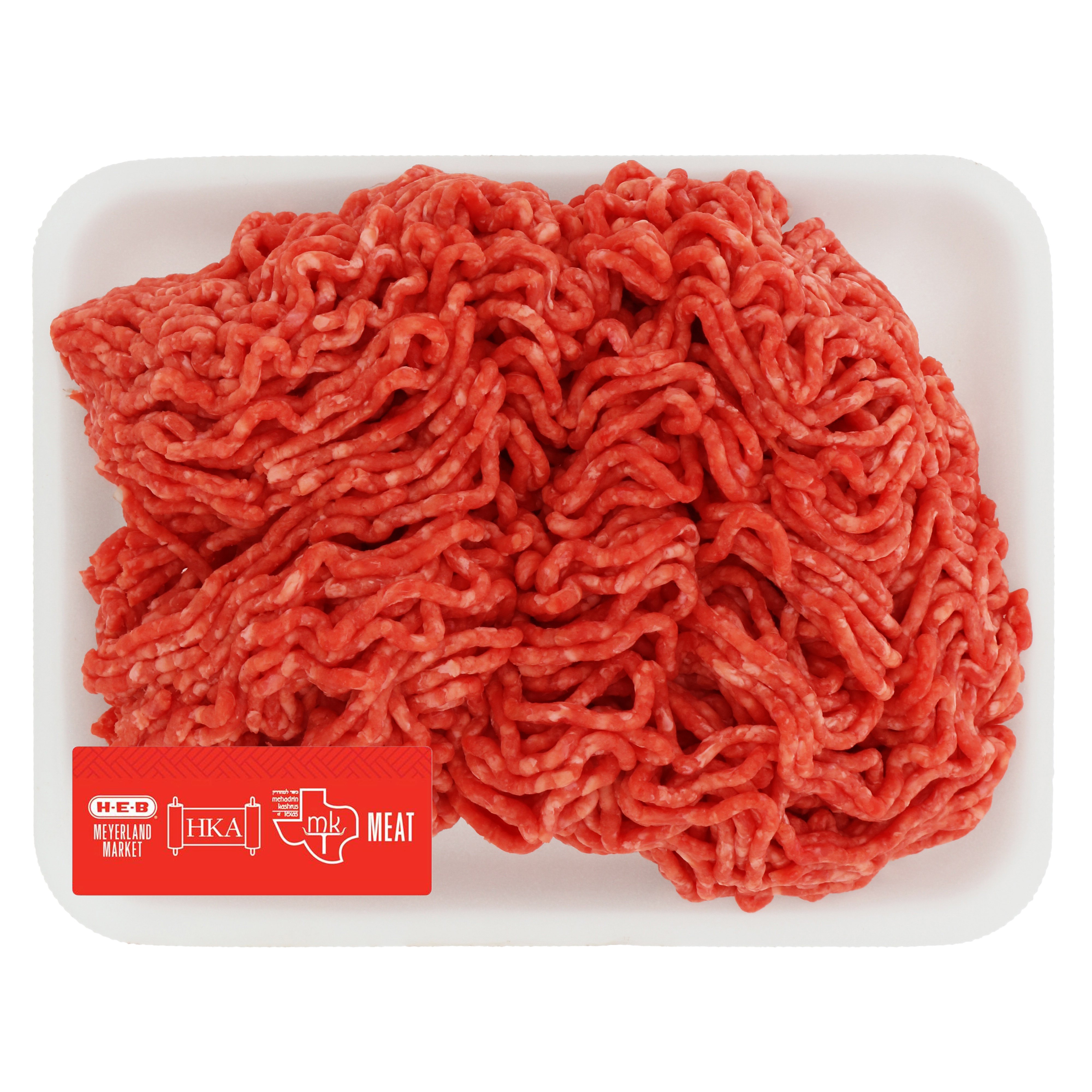 HEB Kosher Ground Beef Chuck 80 Lean, Value Pack Shop Beef at HEB