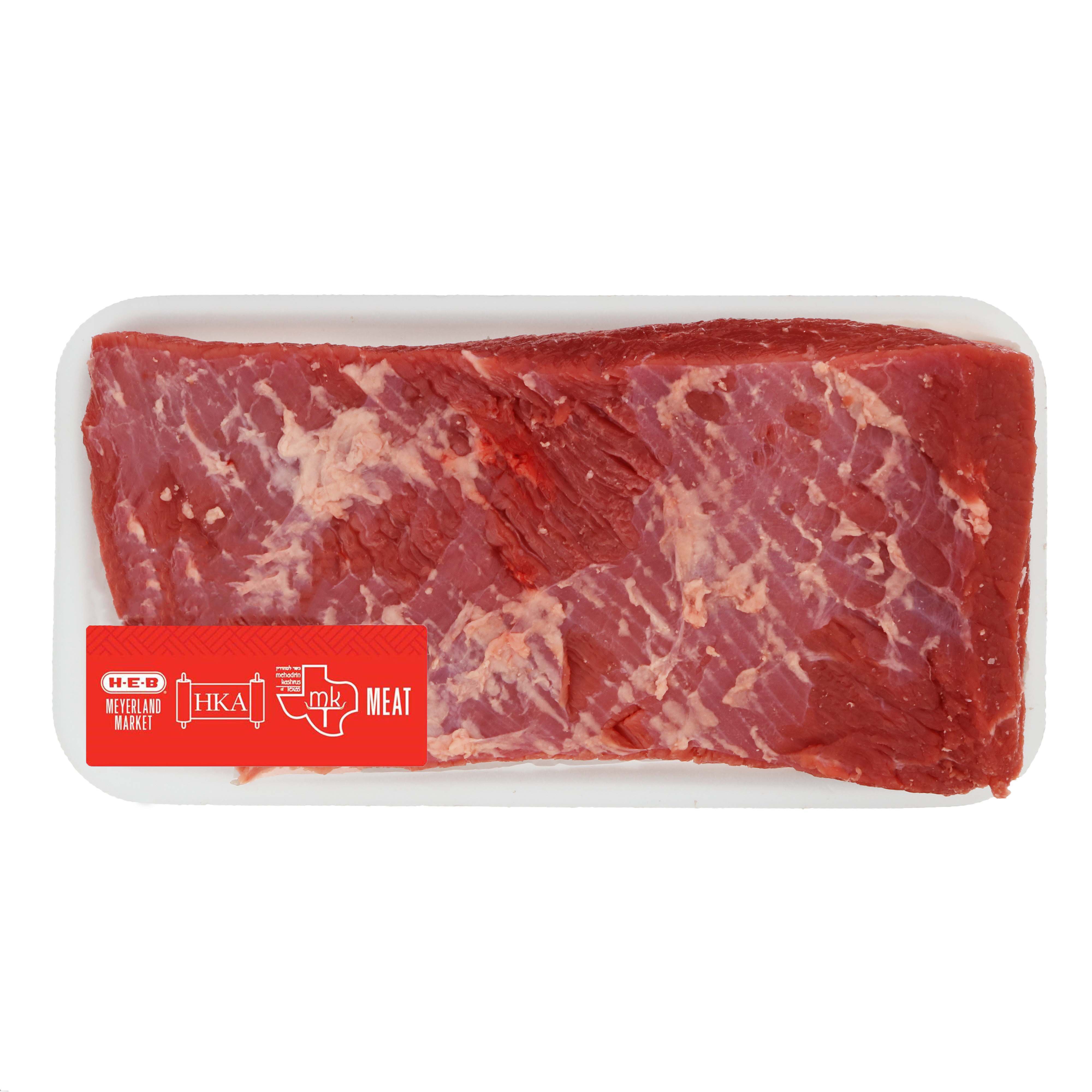 HEB Kosher Beef Brisket First Cut Vacuum Packaged Shop Beef at HEB