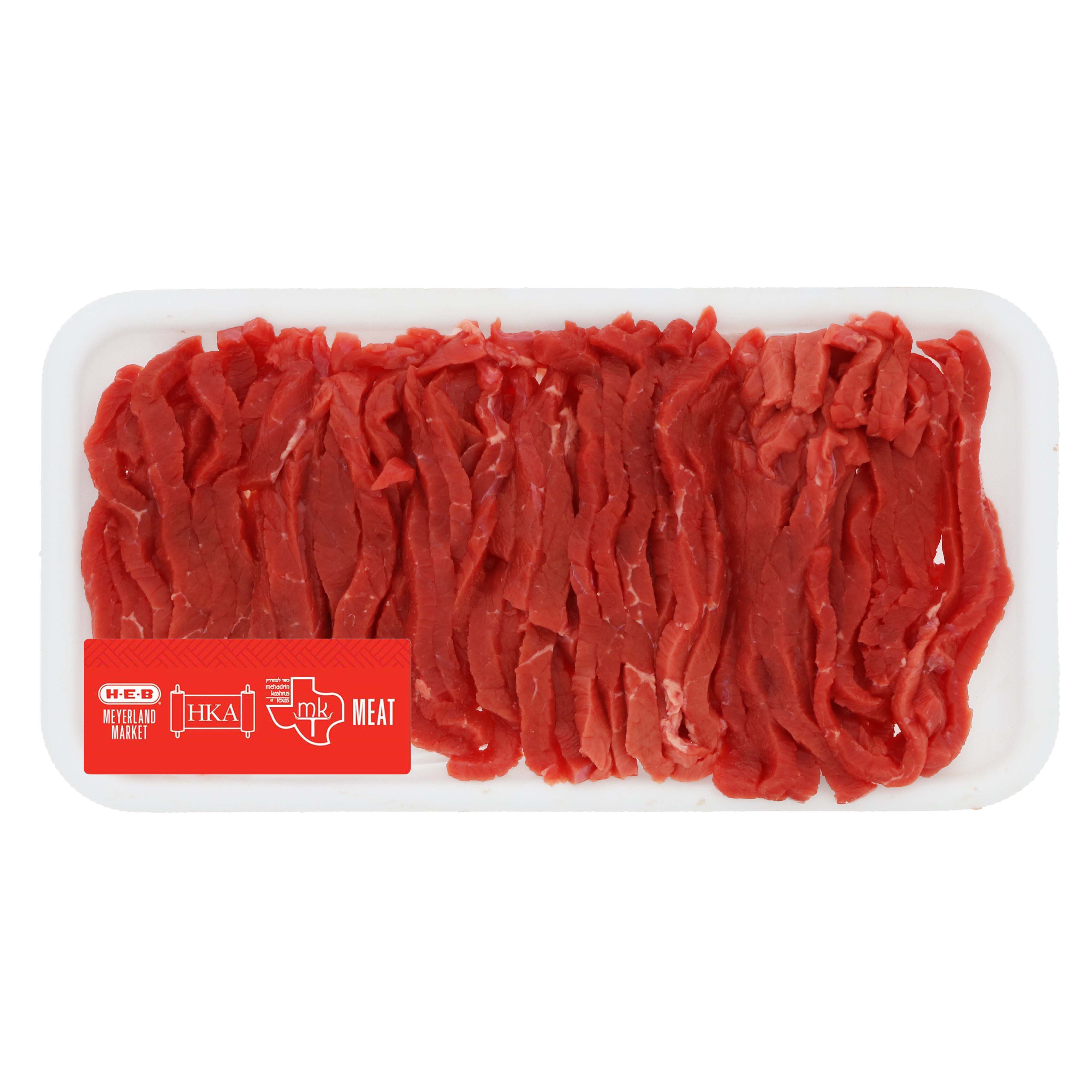 H-E-B Kosher Beef Stir Fry - Shop Beef At H-E-B