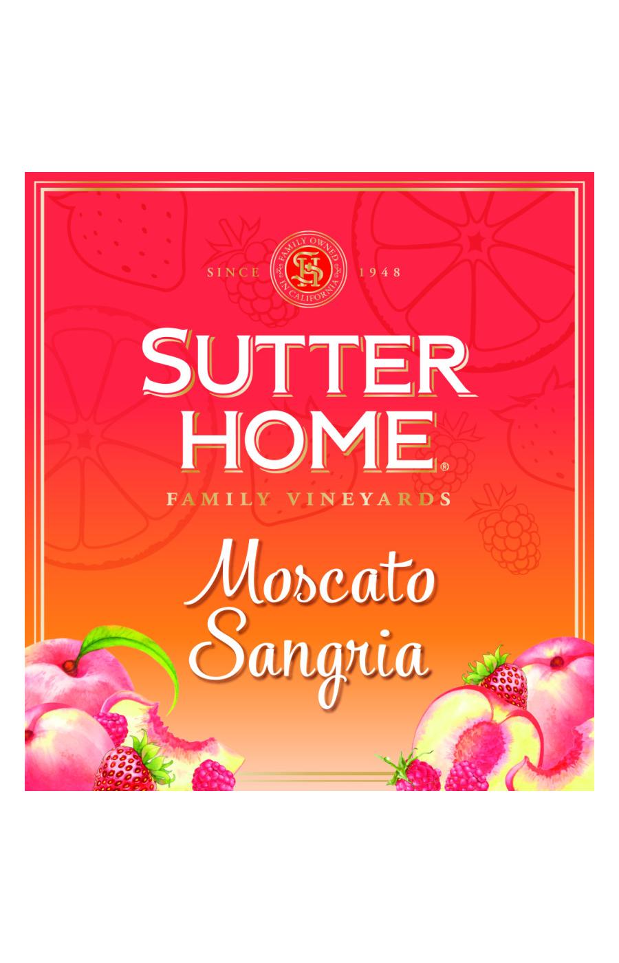 Sutter Home Family Vineyards Moscato Sangria; image 4 of 4