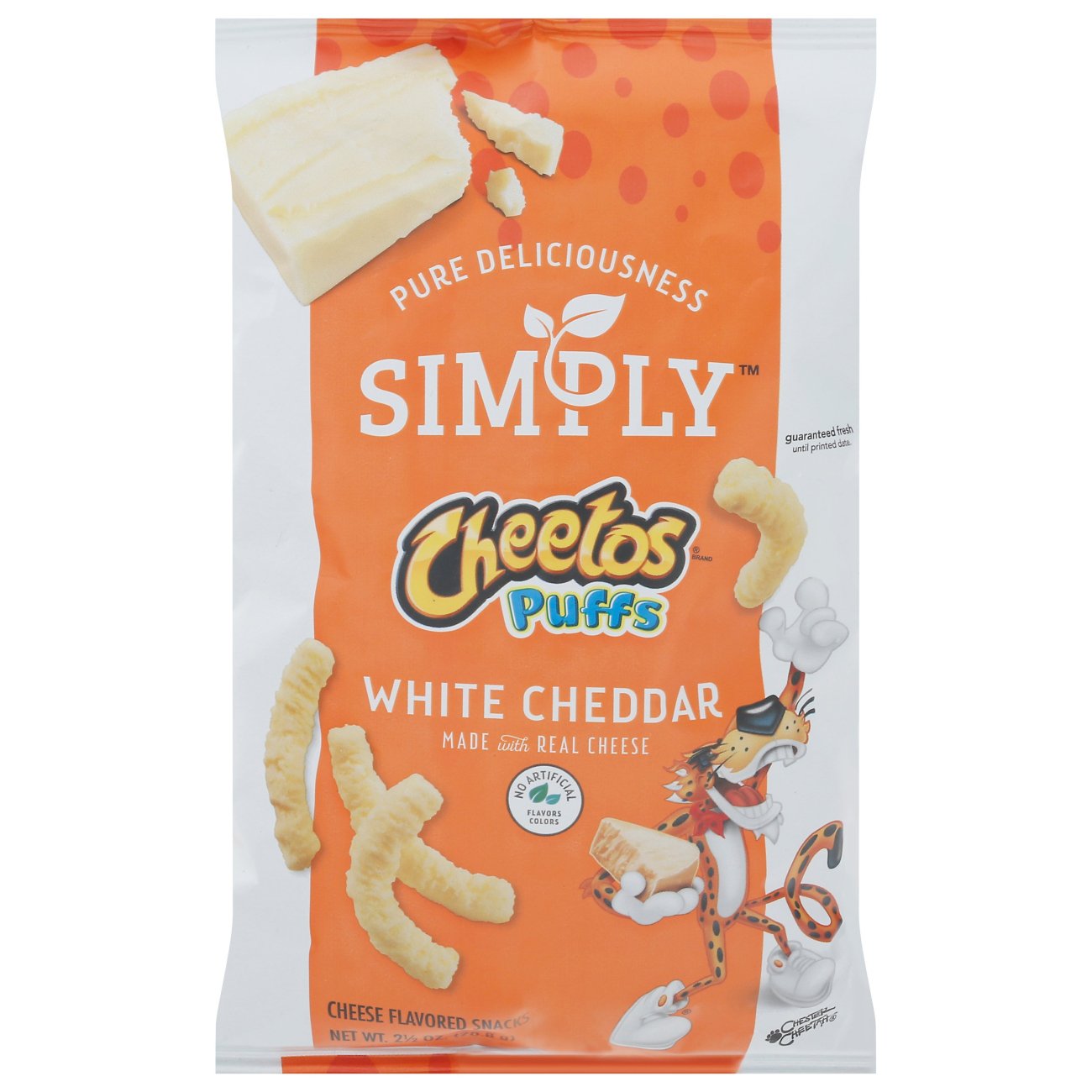 Simply Cheetos White Cheddar Puffs - Shop Chips at H-E-B