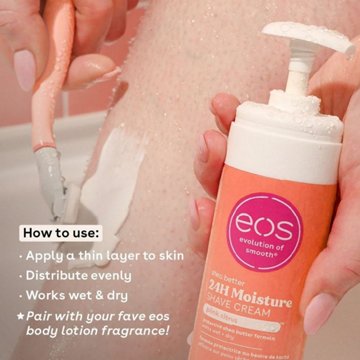 eos Shea Better Women's Shave Cream - Pink Citrus, 7 oz