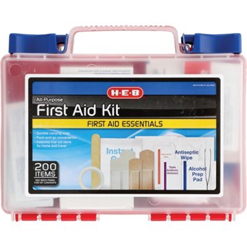 H-E-B All Purpose 200 Piece First Aid Kit, 200.00 ea
