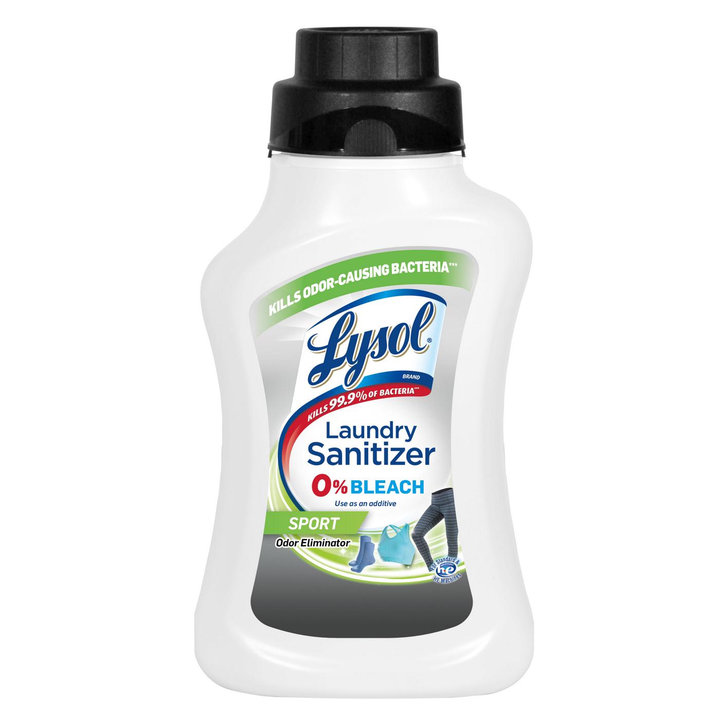 Lysol Sport Odor Eliminator Laundry Sanitizer; image 1 of 6