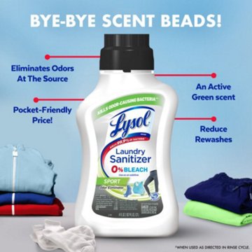 Lysol Laundry Sanitizer - Sport, 41 oz