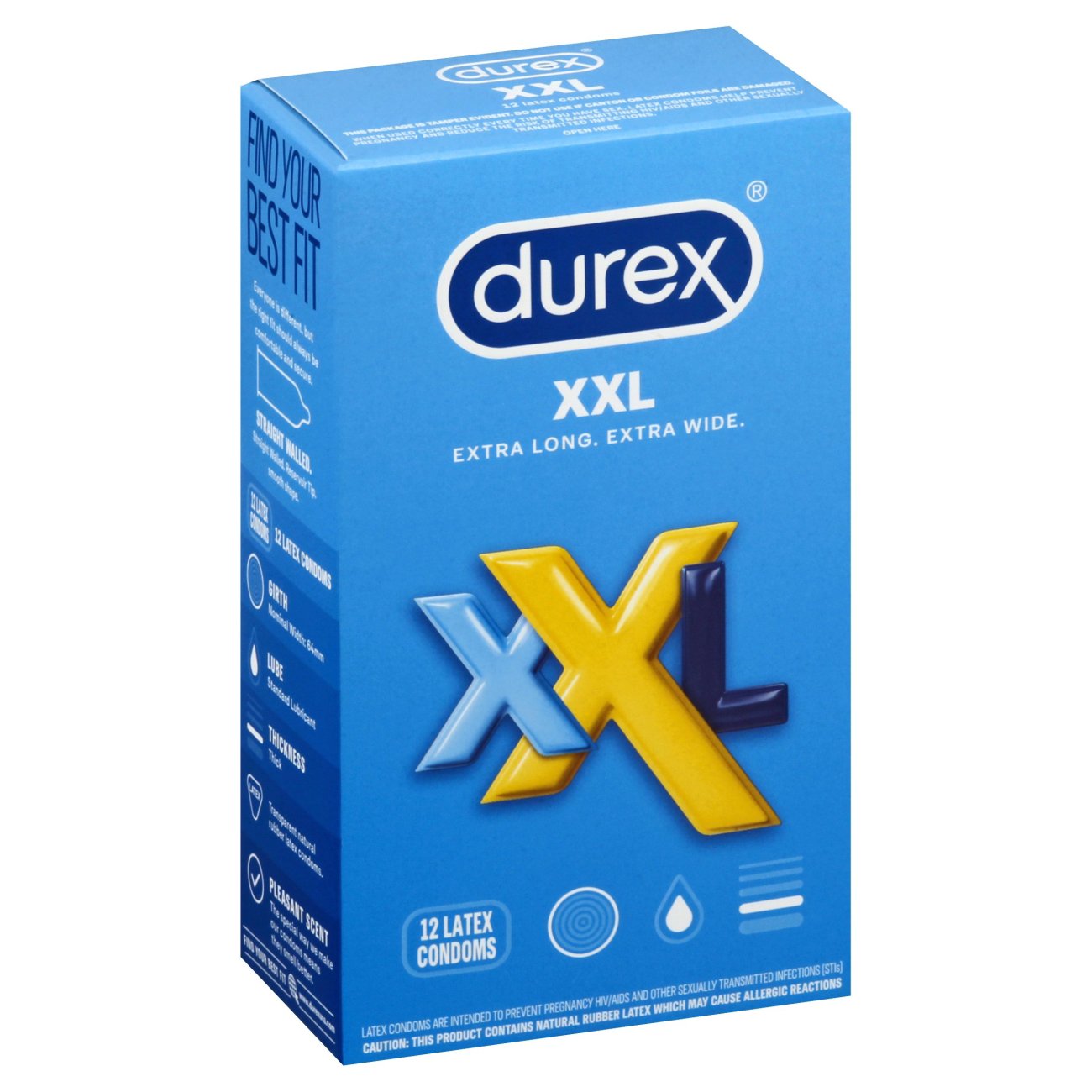 durex-xxl-condoms-shop-condoms-contraception-at-h-e-b