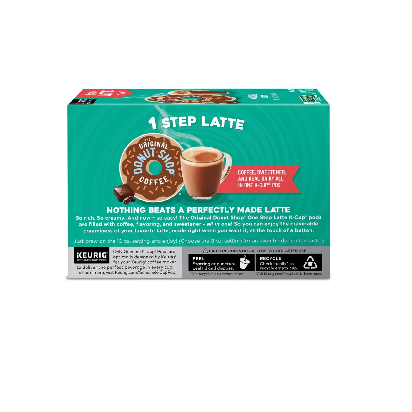 Donut Shop Mocha Latte Single Serve Coffee K Cups; image 4 of 9