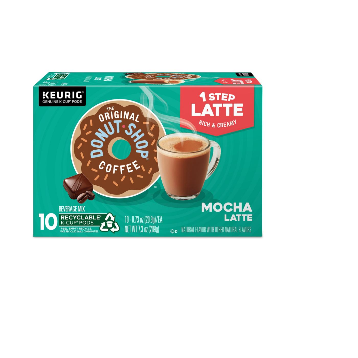 Donut Shop Mocha Latte Single Serve Coffee K Cups; image 6 of 9