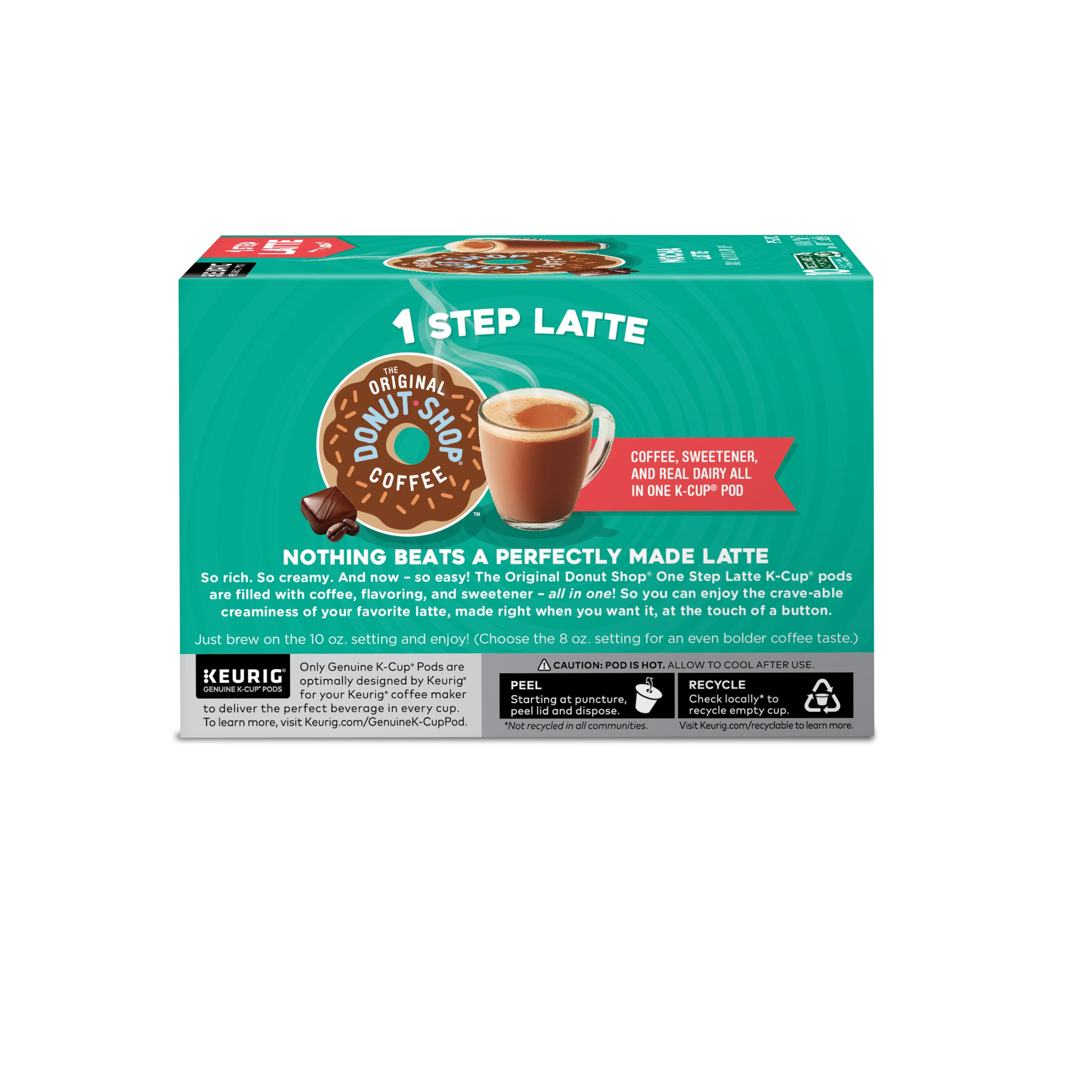 Donut Shop Mocha Latte Single Serve Coffee K Cups - Shop Coffee at H-E-B