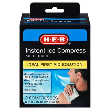H-E-B Instant Ice Compress, 2 ct