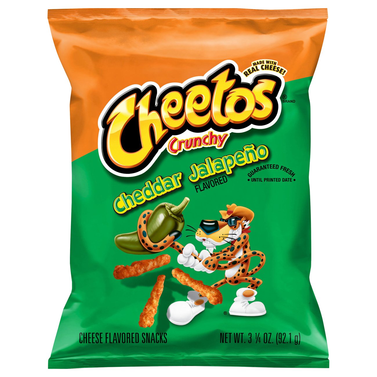 Cheetos Crunchy Cheddar Jalapeno - Shop Chips At H-E-B