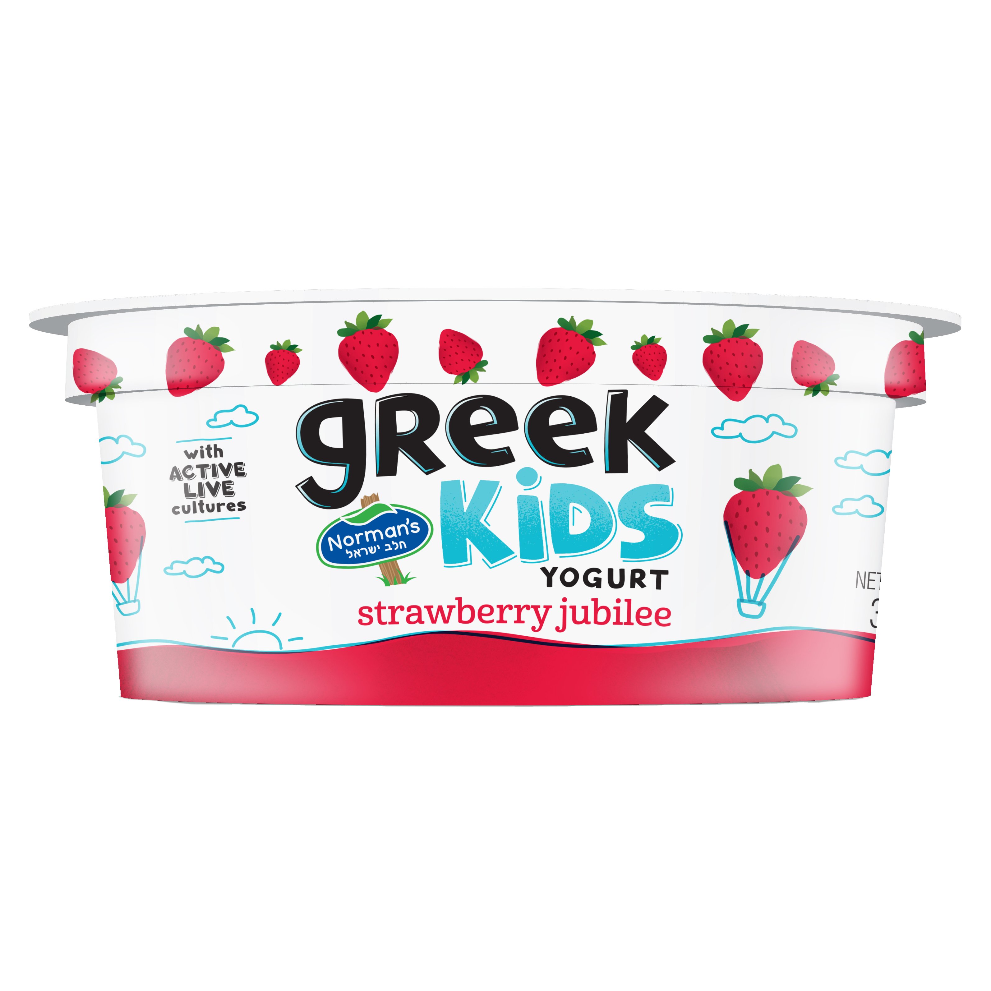 Norman's Kids Strawberry Jubilee Greek Yogurt Shop Yogurt at HEB