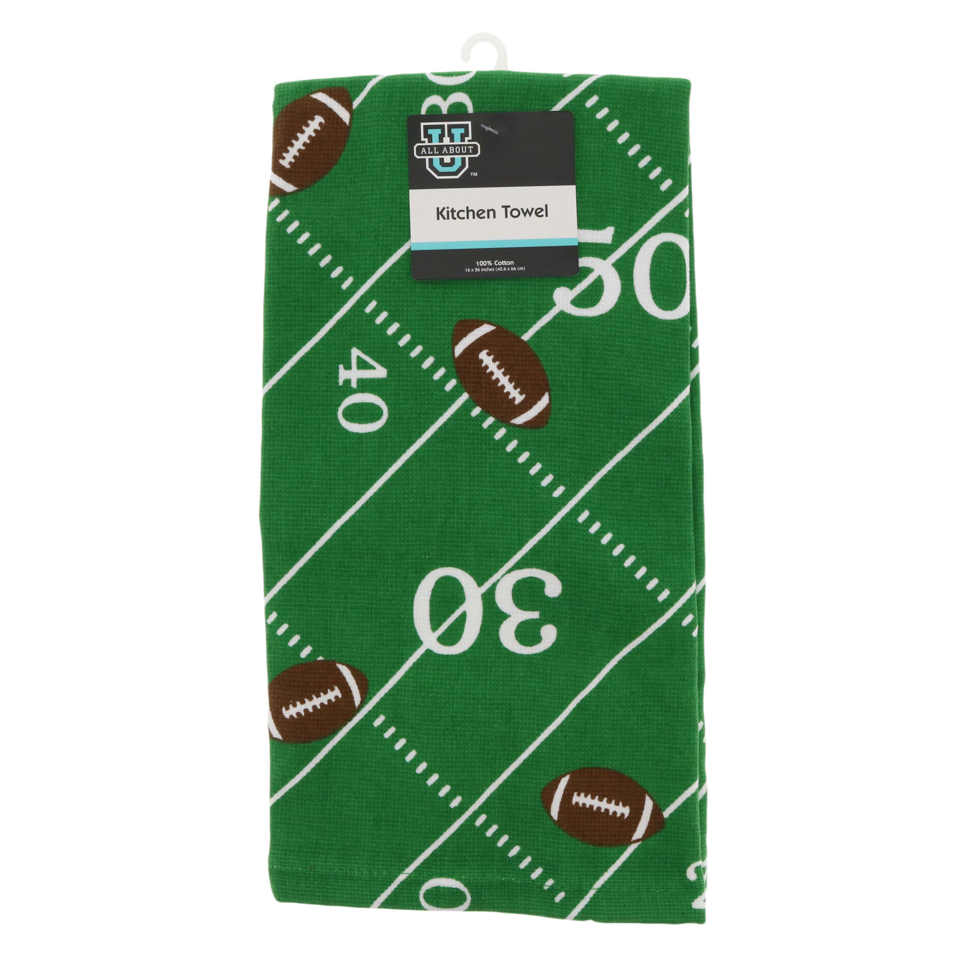 All About U Football Kitchen Towel Shop Kitchen Linens at HEB