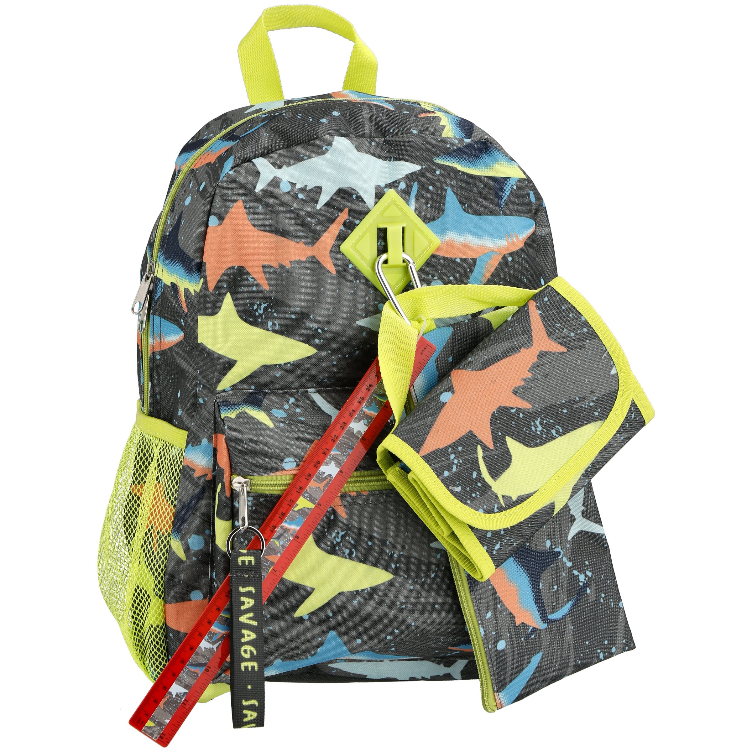 Trailmaker Shark Backpack Set Shop Backpacks at HEB
