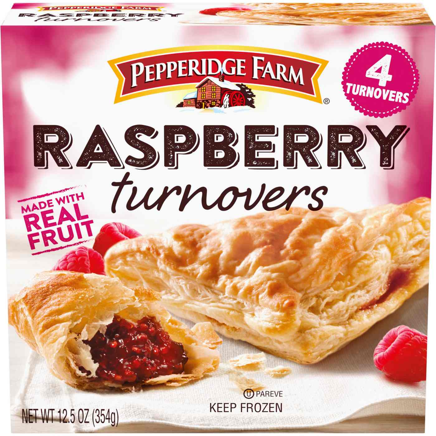 Pepperidge Farm Raspberry Turnovers; image 1 of 6