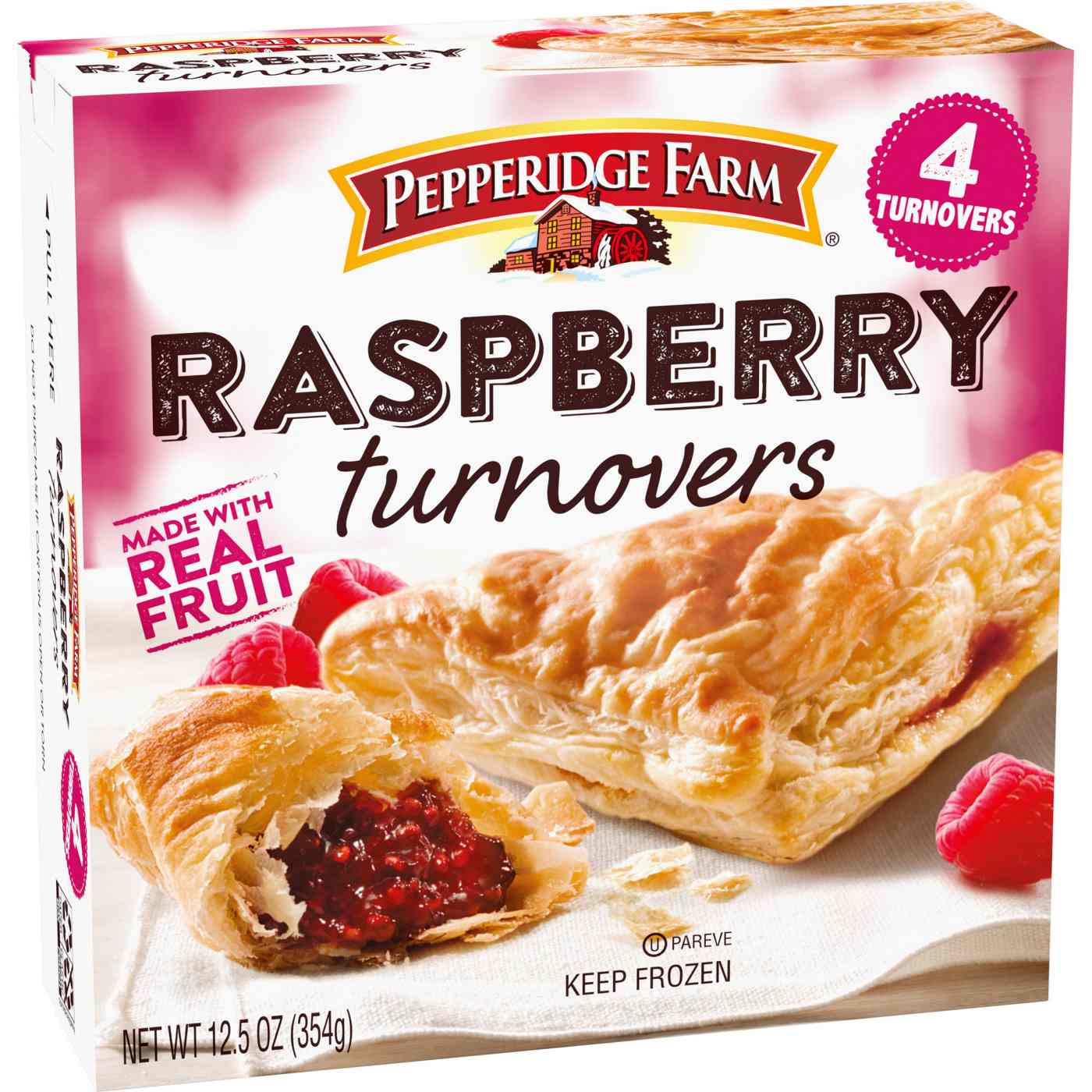 Pepperidge Farm Raspberry Turnovers; image 3 of 6