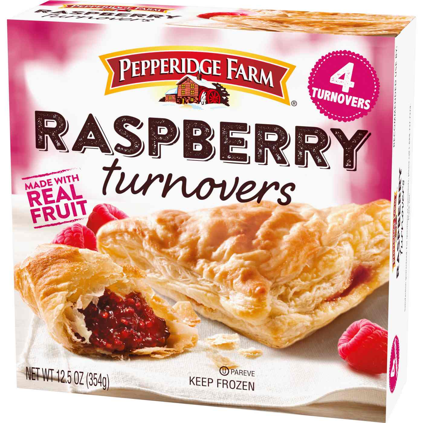 Pepperidge Farm Raspberry Turnovers; image 4 of 6