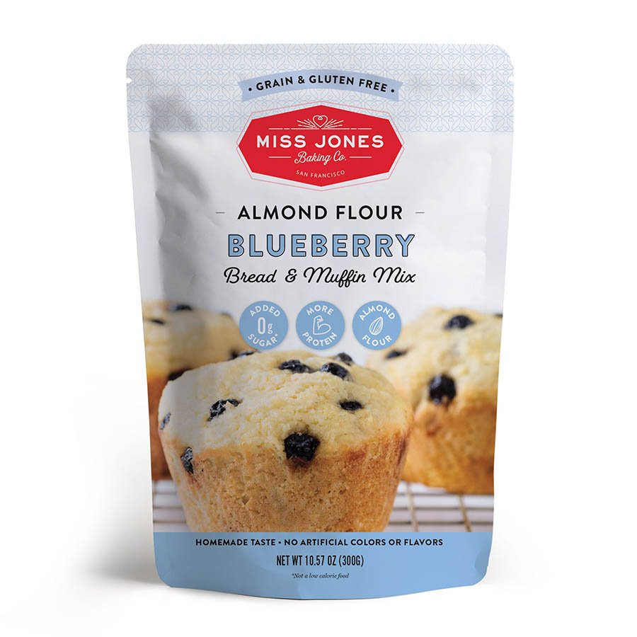 Miss Jones Almond Flour Blueberry Muffin Mix, 10.57 oz