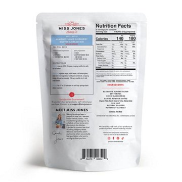 Miss Jones Almond Flour Blueberry Muffin Mix