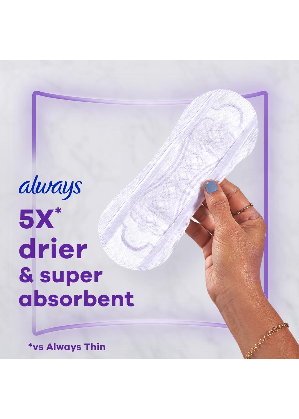 Always 3-in-1 Xtra Protection Daily Liners Regular Absorbency; image 5 of 8