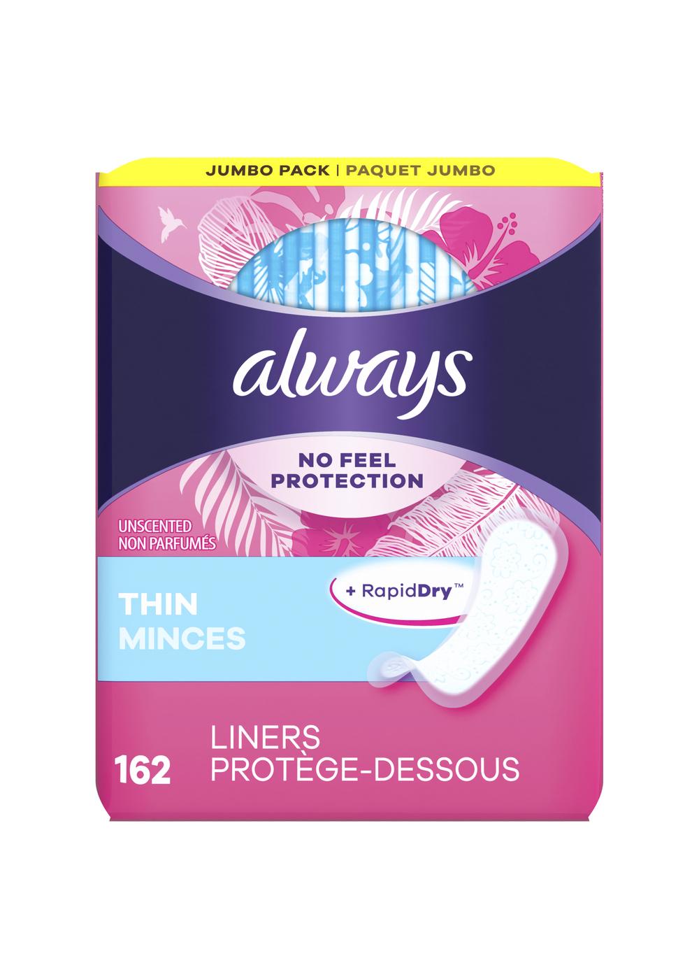 Always Thin Daily Liners; image 7 of 8