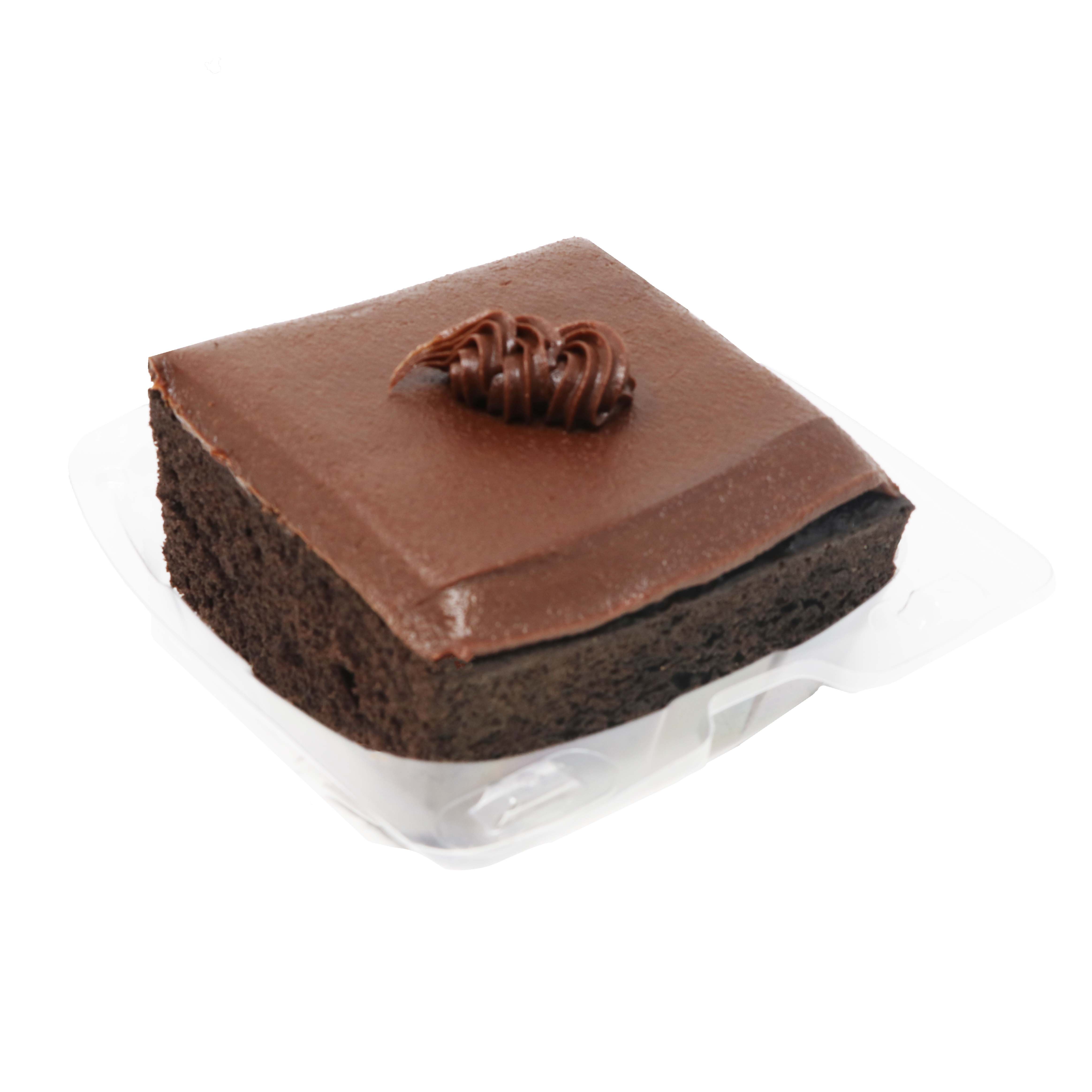 H-E-B Bakery Kosher Chocolate Buttercream Chocolate Cake Slice - Shop ...