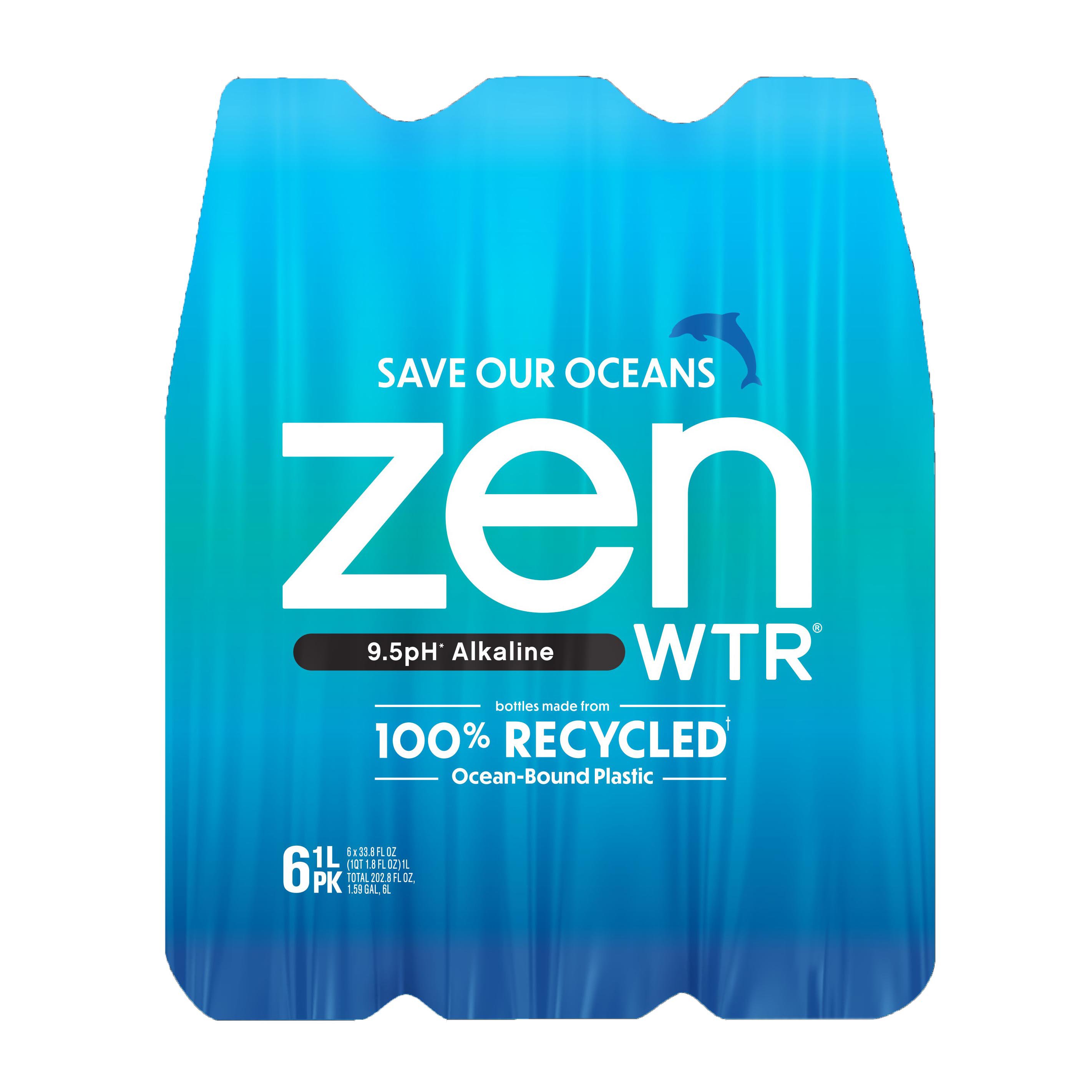 Zen Essentials Zen Water 9.5pH 1 L Bottles - Shop Water at H-E-B