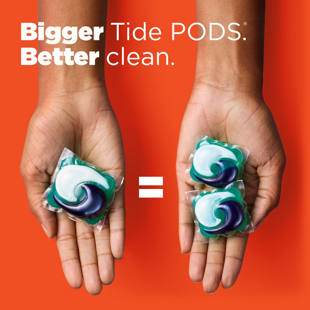 Tide Power PODS Hygienic Clean Heavy Duty Original HE Laundry Detergent ...