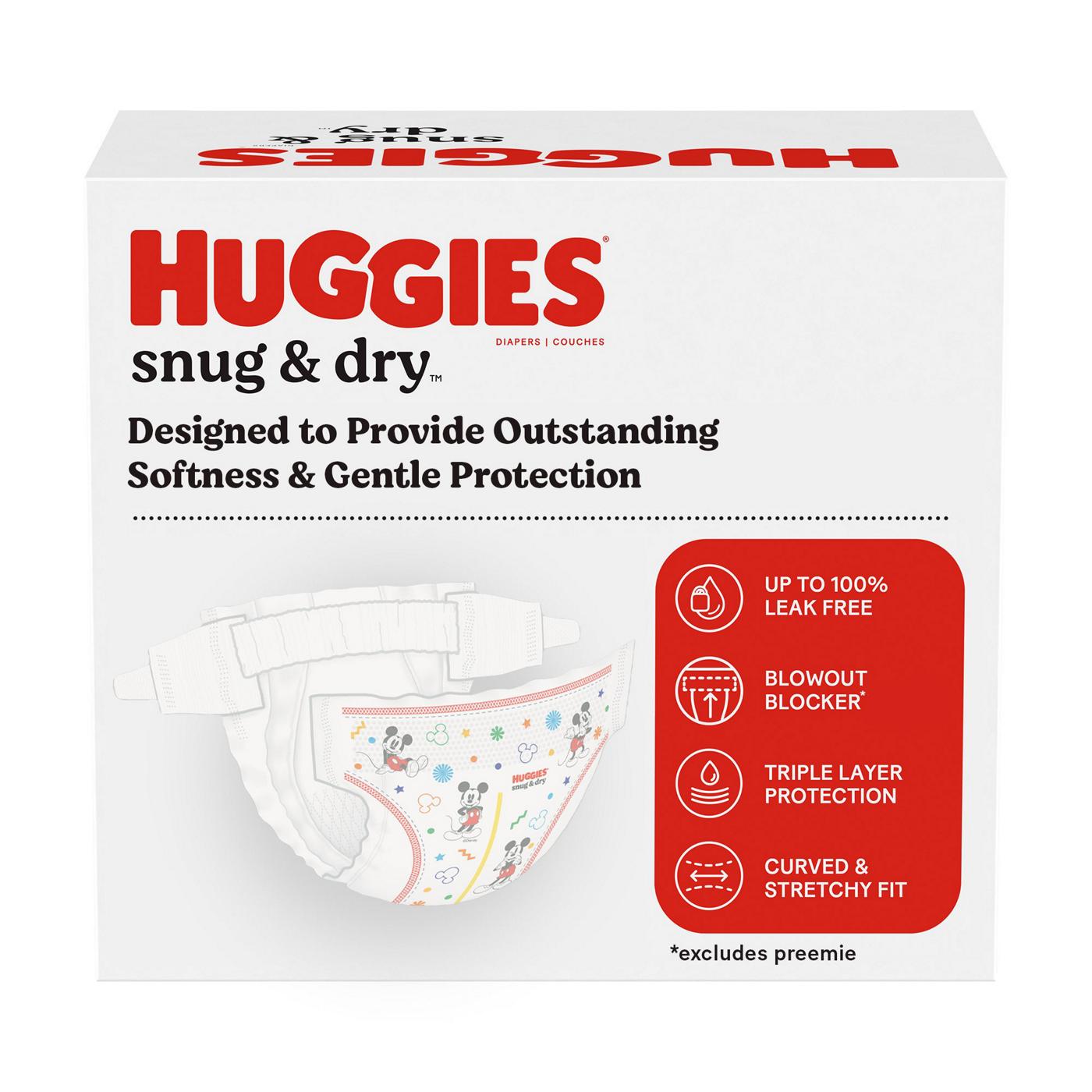 Huggies Snug & Dry Baby Diapers - Size 1; image 2 of 9