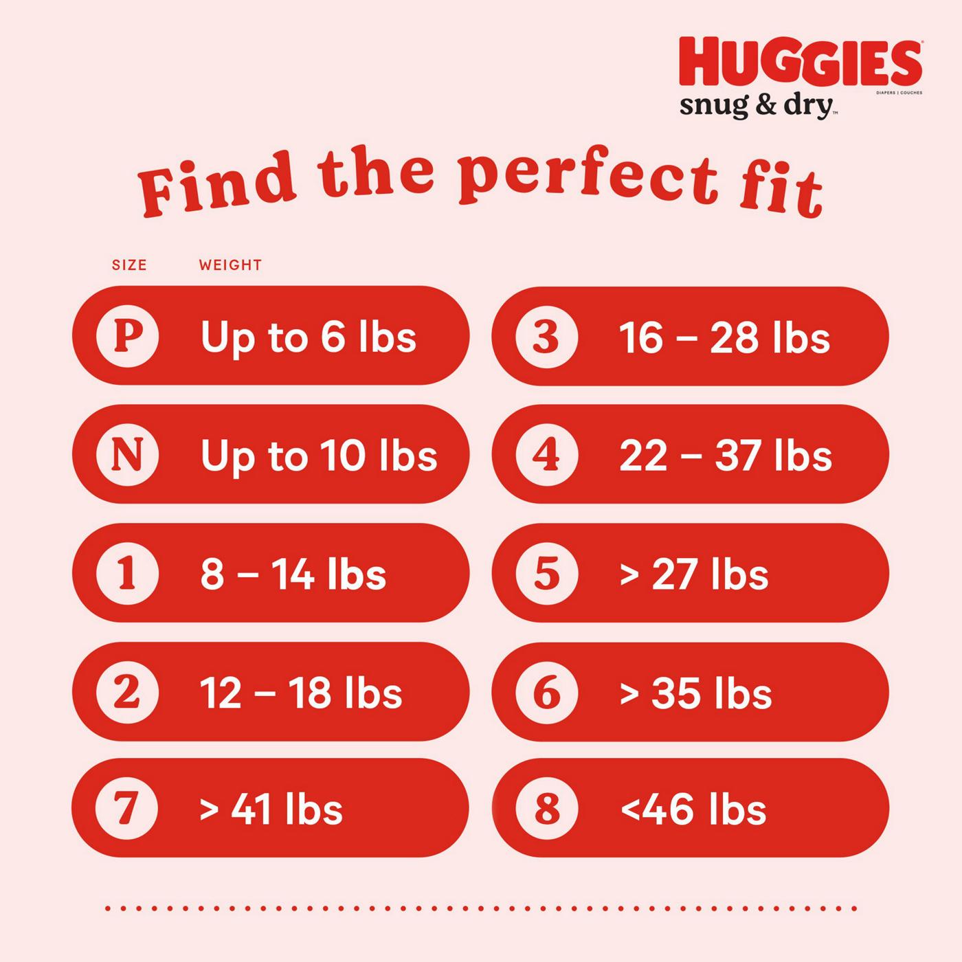 Huggies Snug & Dry Baby Diapers - Size 1; image 9 of 9