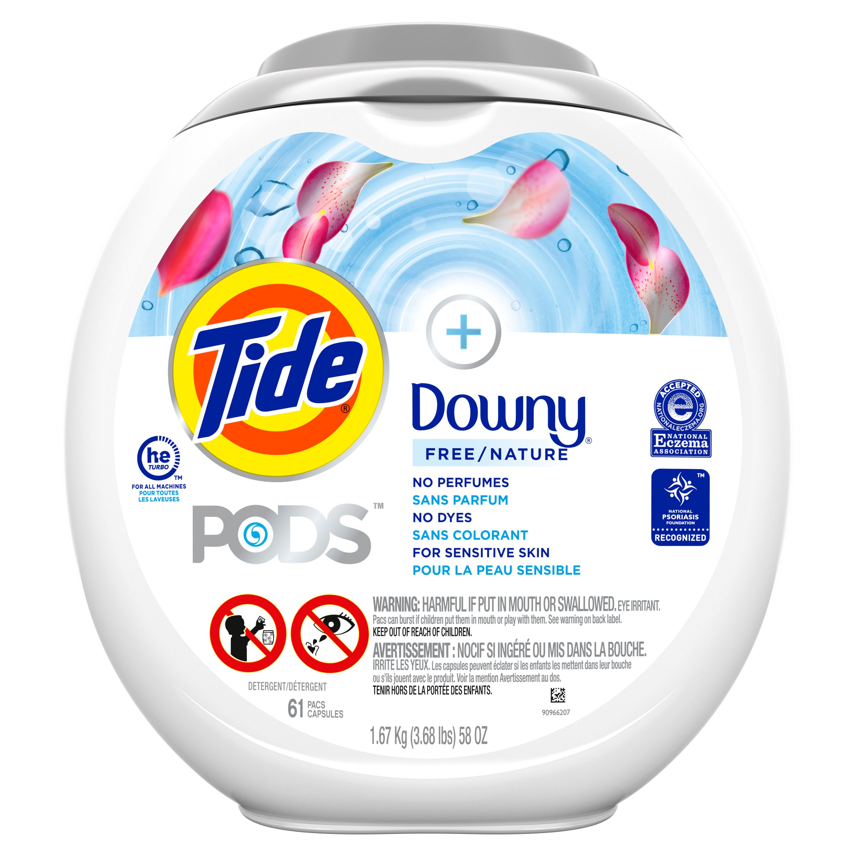 Tide PODS Plus Downy Free / Nature HE Laundry Detergent Pacs Shop